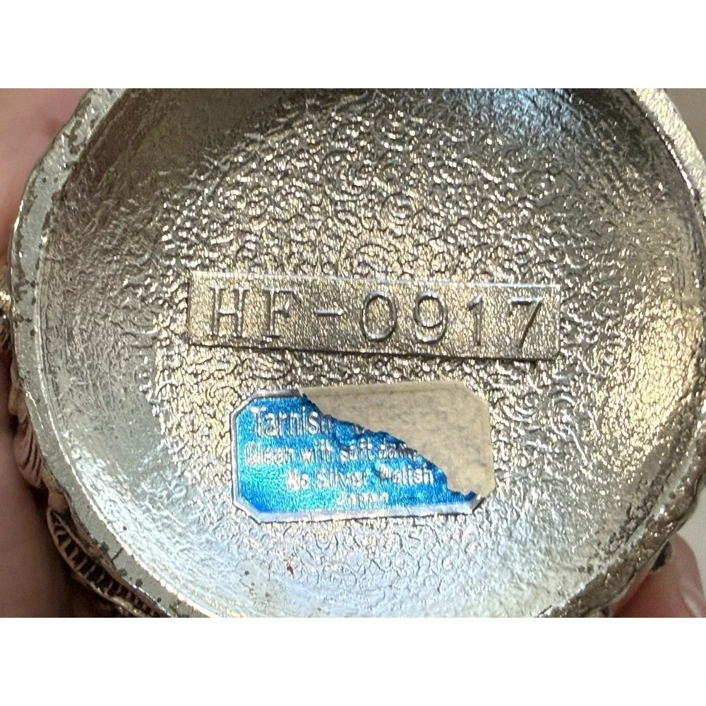 Harrison Fisher Sugar Bowl HF-0917 Silver Plated Floral Sugar/Condiment Repousse